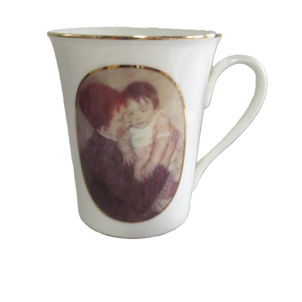 Porcelain Mug/Cup "Agatha And Her Child" by Mary Cassatt